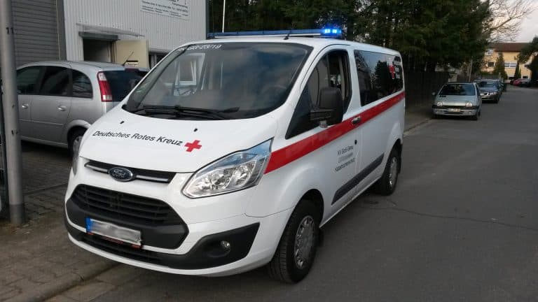 Krankentransportwagen auf Ford Transit Basis